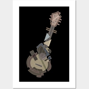 MUSICAL INSTRUMENT GUITAR DECORATIVE ART Posters and Art